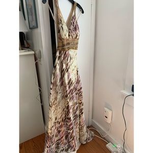 Prom Gown with Cut Out Open Back